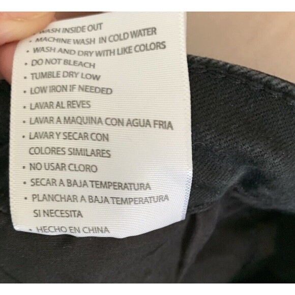 KanCan Jeans Estilo Women’s 9/28 Black Jeans 9” Rise Skinny 28.5” Inseam - Picture 11 of 11